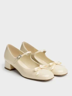 Kelis Rose-Bow Mary Jane Pumps