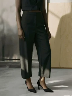 Kerra Twill Pointed D'Orsay Pumps