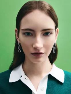 Kris Chain-Link Drop Earrings