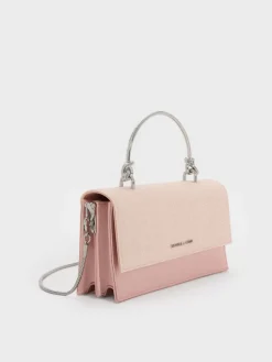 Kristine Glittered Wallet On Chain