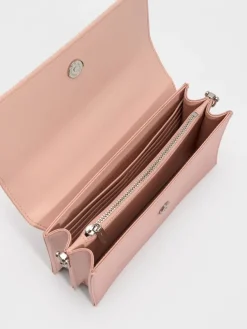 Kristine Glittered Wallet On Chain