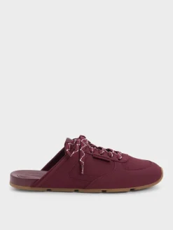 Lace-Up Sneaker Mules
