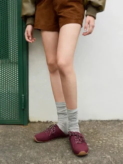 Lace-Up Sneaker Mules