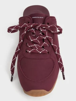 Lace-Up Sneaker Mules