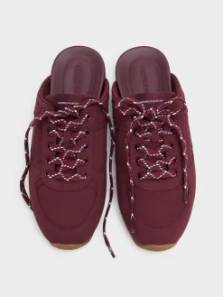 Lace-Up Sneaker Mules