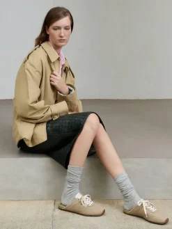 Lace-Up Sneaker Mules