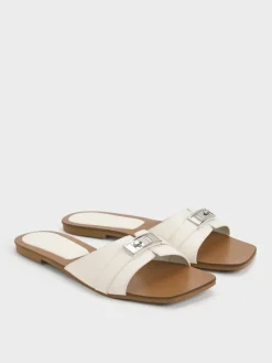 Lando Belted Slide Sandals