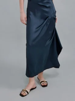 Lando Canvas Belted Slide Sandals