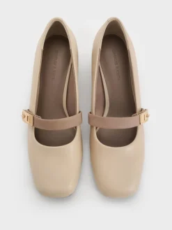 Lando Two-Tone Mary Jane Pumps
