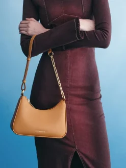 Lane Chain-Strap Shoulder Bag