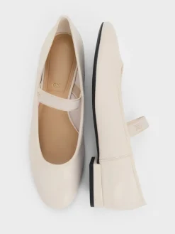 Leather Mary Jane Flats