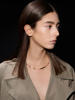 Lena Twist Bar Necklace