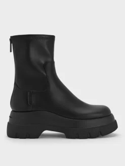 Leoi Chunky Ankle Boots
