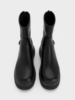 Leoi Chunky Ankle Boots