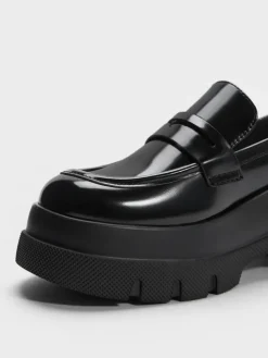 Leoi Platform Penny Loafers