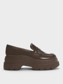 Leoi Platform Penny Loafers