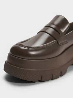 Leoi Platform Penny Loafers