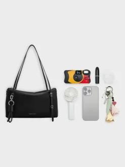 Levy Nylon Shoulder Bag