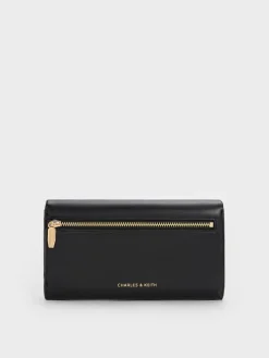 Lilibet Chain-Strap Long Wallet