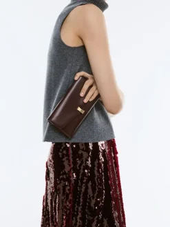 Lilibet Chain-Strap Long Wallet