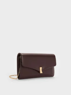 Lilibet Chain-Strap Long Wallet