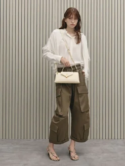 Lilibet Elongated Top Handle Bag