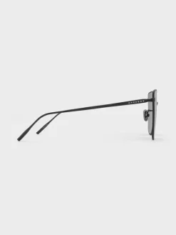 Livonia Crystal Square Sunglasses