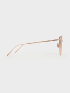 Livonia Crystal Square Sunglasses