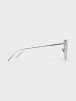 Livonia Crystal Square Sunglasses