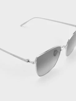 Livonia Crystal Square Sunglasses