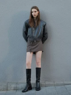 Louise Block-Heel Knee-High Boots