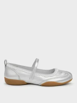 Louise Lace-Trim Mary Jane Sneakers