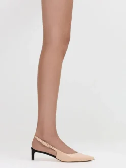 Luciana Patent Slingback Kitten Heels