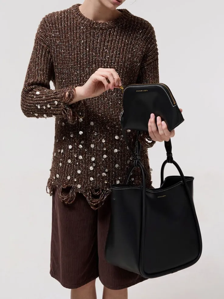 Lyla Tubular Slouchy Tote Bag