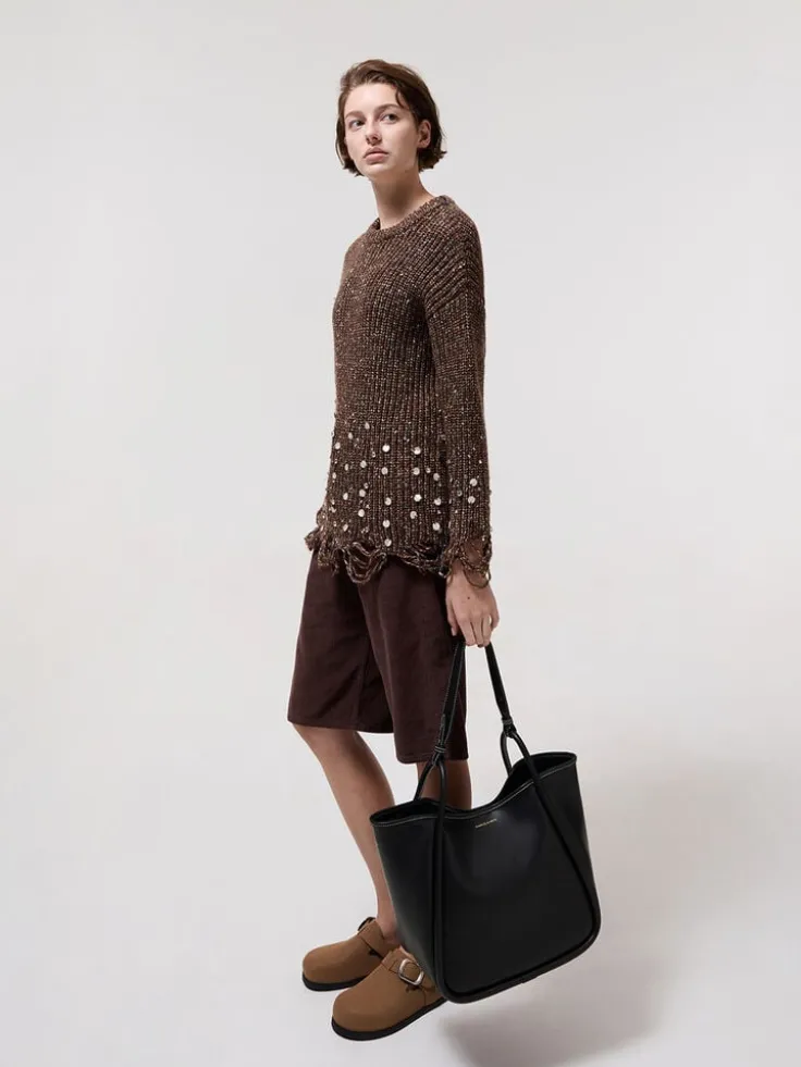 Lyla Tubular Slouchy Tote Bag