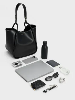 Lyla Tubular Slouchy Tote Bag
