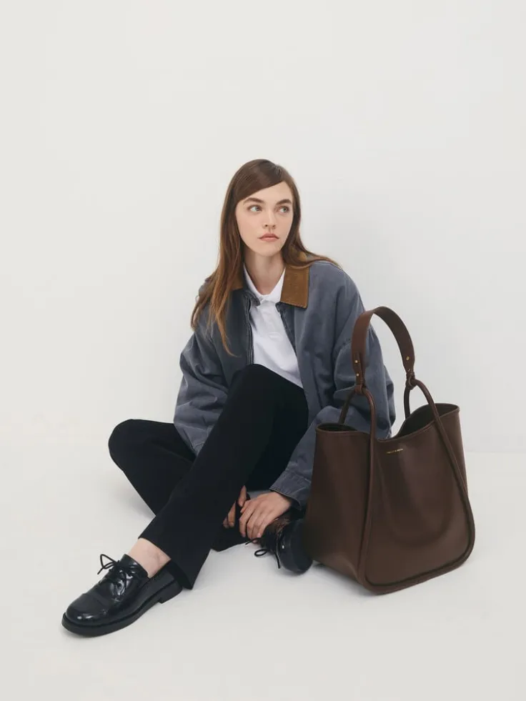 Lyla Tubular Slouchy Tote Bag