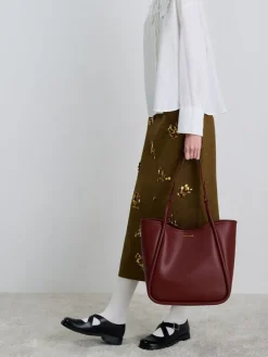 Lyla Tubular Slouchy Tote Bag