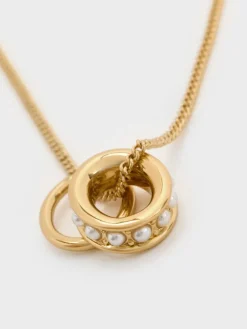 Maeve Pearl-Embellished Necklace