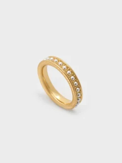 Maeve Pearl-Embellished Ring
