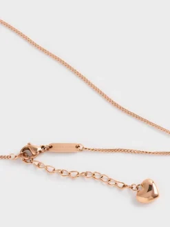 Malorie Crystal Heart Necklace
