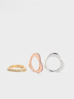 Malorie Crystal Heart Ring