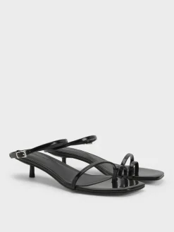 Mariah Toe-Ring Kitten Heels