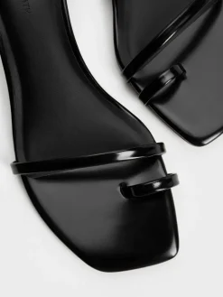 Mariah Toe-Ring Kitten Heels