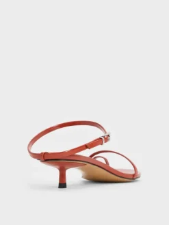 Mariah Toe-Ring Kitten Heels