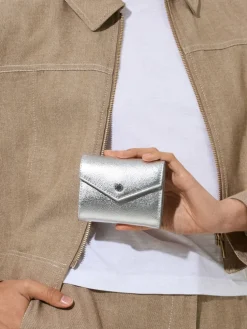 Marlowe Metallic Short Envelope Wallet