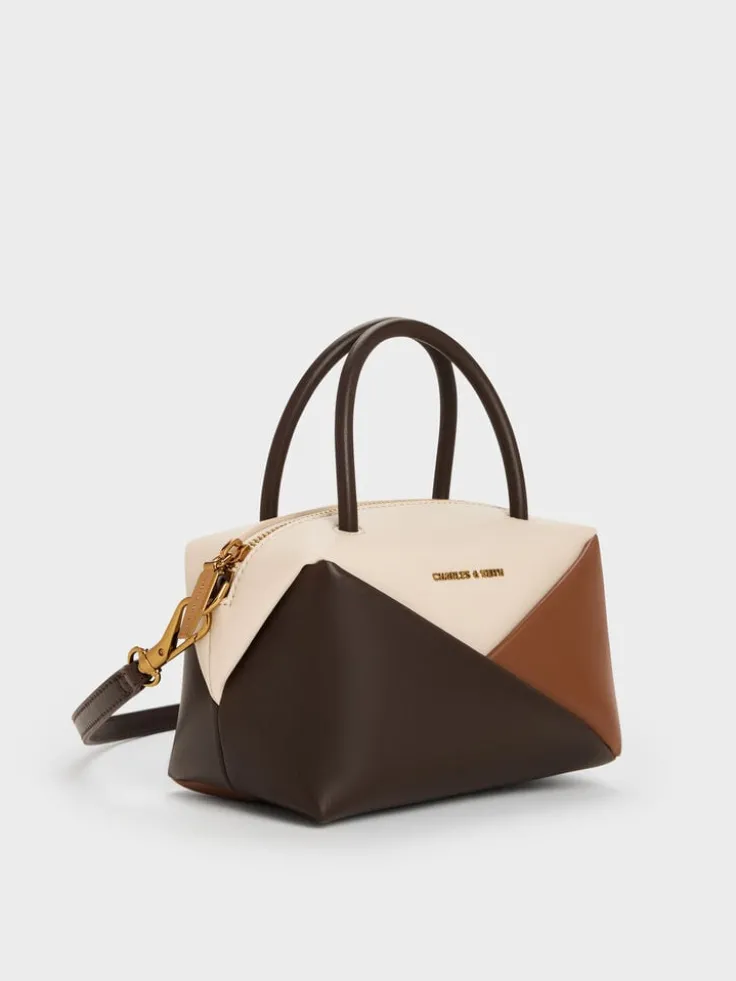 Midori Geometric Bowling Bag