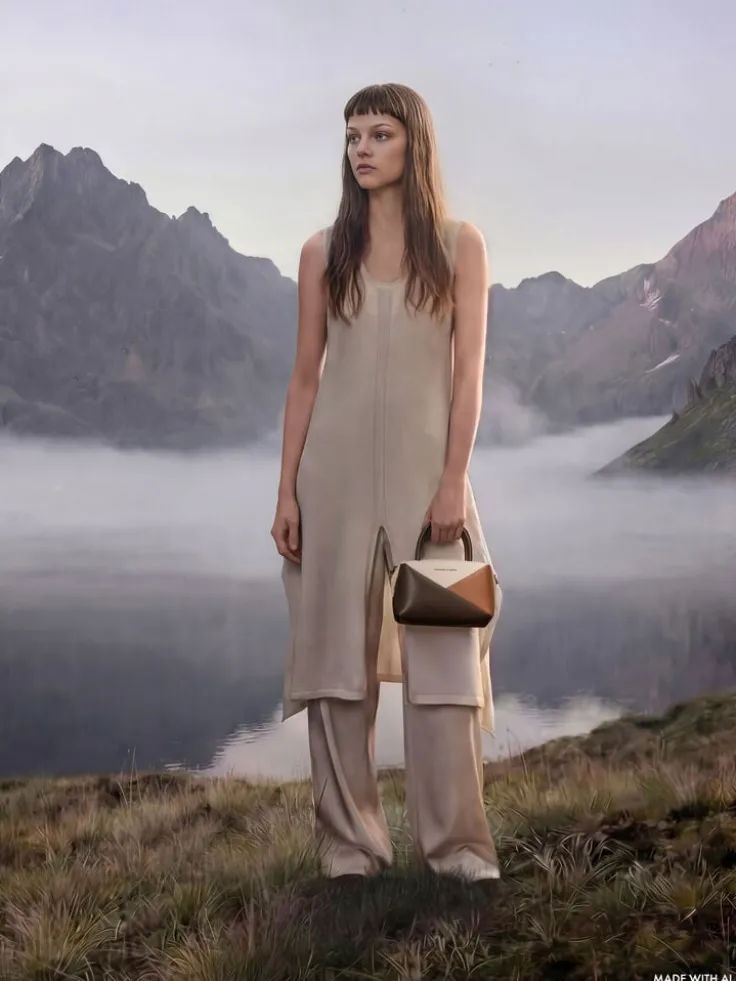 Midori Geometric Bowling Bag