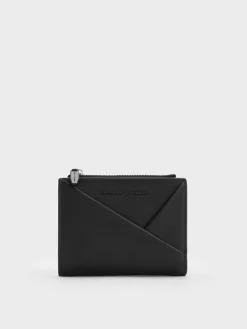 Midori Geometric Top-Zip Wallet