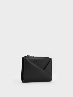 Midori Geometric Top-Zip Wallet